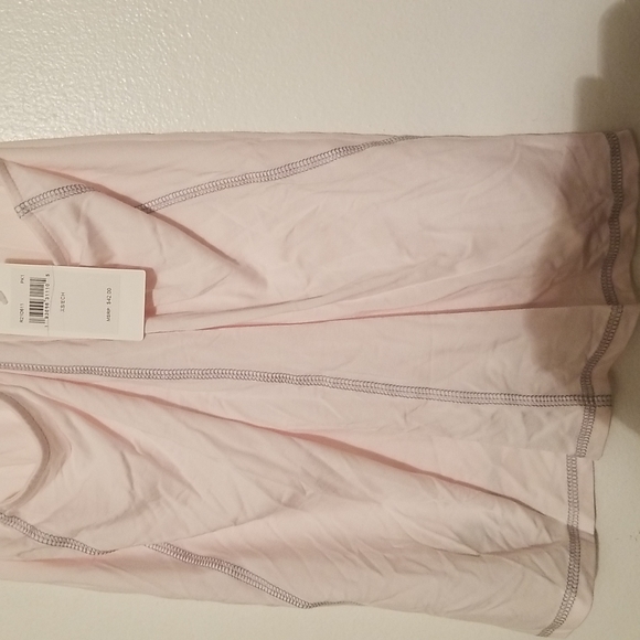 Nwt Splendid Solid Jersey Knit Racer Back Soft Rayon Sleep Tank Pink Marshmallow - Picture 7 of 9